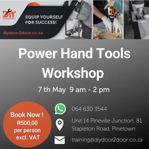 Power hand tool training 