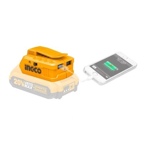 INGCO 20V LITHIUM-ION USB-A CHARGER
