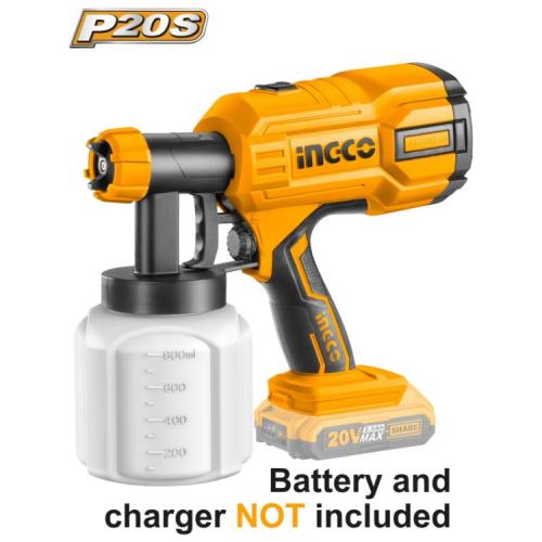 INGCO 20V CORDLESS SPRAY GUN