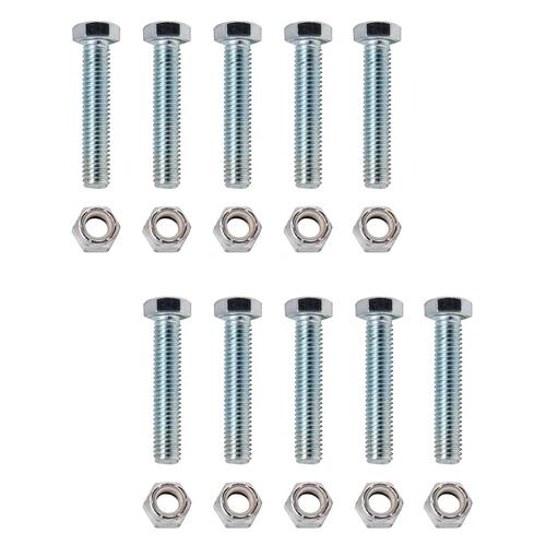 OMEGA M-10MM HEX BOLTS AND NUTS Z/P