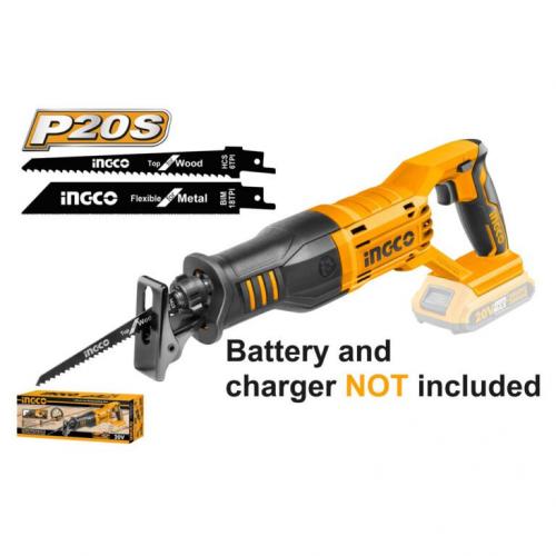 Ingco 20V Cordless Reciprocating Saw