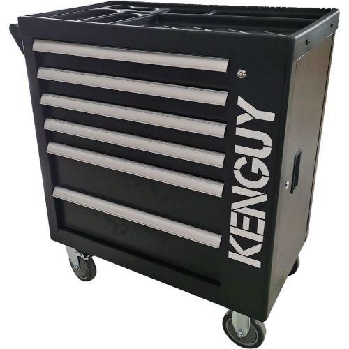 KENGUY Roller 6 Drawer with 124 pieces.