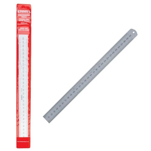 KENNEDY ROUND END 300MM (RIGID BLADE) ENGINEERS RULER