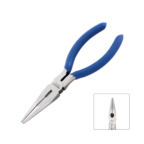 SENATOR 150MM SERRATED STEEL NEEDLE NOSE PLIERS